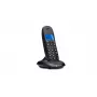 Telefono cordless Motorola C1001CB nero — portatile DECT con display da 1,6 pollici
