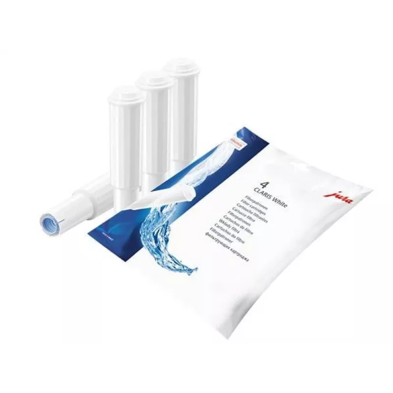 Filtro acqua Jura Claris bianco 4 pz.