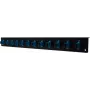 Accessorio per patch panel Dexlan 395426 montaggio rack 1U fibra ottica