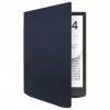 Cover PocketBook Charge HN-QI-PU-743G-NB-WW per InkPad 4 / Color 2 / Color 3 da 7,8 pollici, blu notte