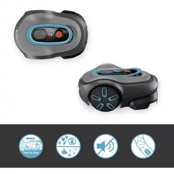 Robot tagliaerba Gardena smart SILENO pro batteria ricaricabile 600 m² 16 cm