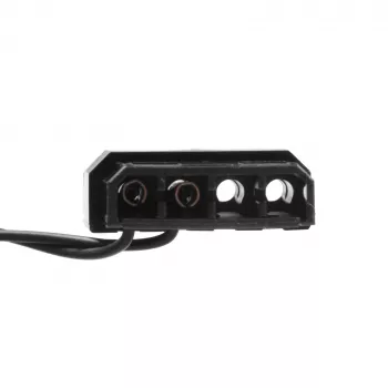 Akyga AW-12E-BR ventola per case 120 mm, 33 LED rossi, Molex, nero