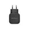 Caricatore da interno AC QOLTEC 50186 per smartphone e tablet, 5 V 3.4 A, 17 W, 2× USB, nero