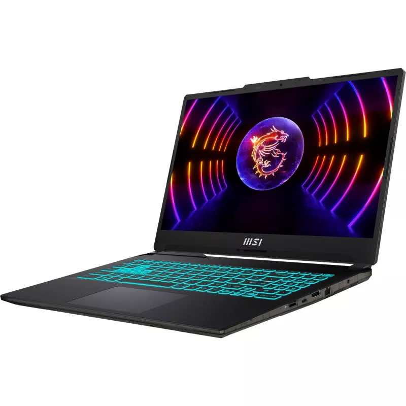 MSI Cyborg 15 A13VE-1005 notebook gaming, 15,6 pollici FHD 144Hz, Intel Core i5-13420H, 16GB DDR5, 512GB SSD, NVIDIA GeForce RTX 4050, FreeDOS, nero