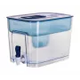 BRITA Flow 1052805 dispenser con filtro per acqua con cartuccia MAXTRA PRO Pure Performance, 8,2 l (5,2 l filtrati), blu