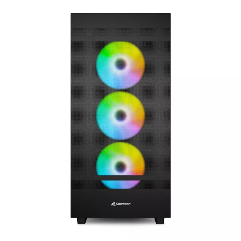 Case PC Sharkoon REBEL C50 RGB Full Tower nero
