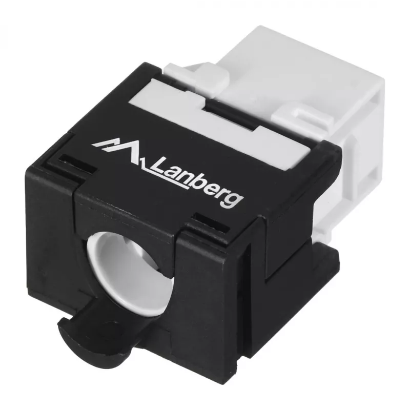Modulo keystone Lanberg senza attrezzi RJ45->LSA 180° UTP Cat.5e (KSU5-2000)