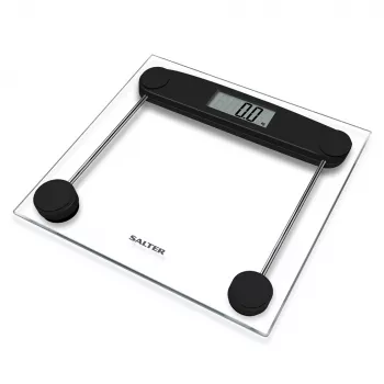 Bilancia da bagno Salter 9208 BK3R bilancia compatta in vetro elettronica