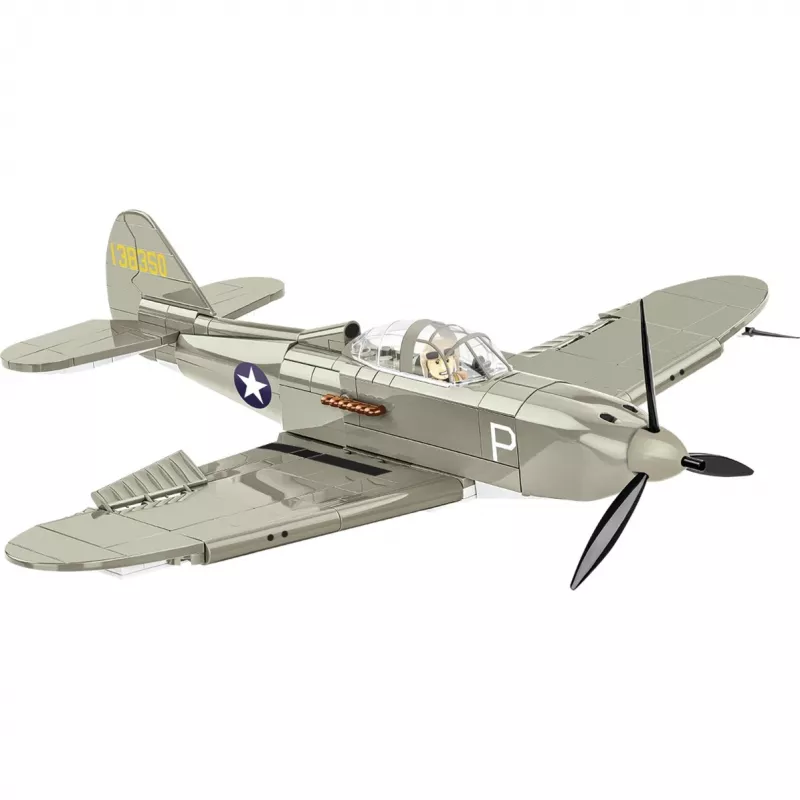 Cobi Bell P-39D Airacobra set di costruzioni, grigio, 361 pezzi