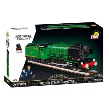 Mattoncini Cobi treno Flying Scotsman modello COBI-6292 scala 1:48, set da costruzione