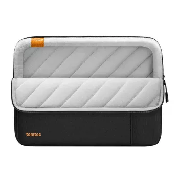 Custodia per laptop Tomtoc A13C2D1 per MacBook – nera, leggera, custodia protettiva robusta