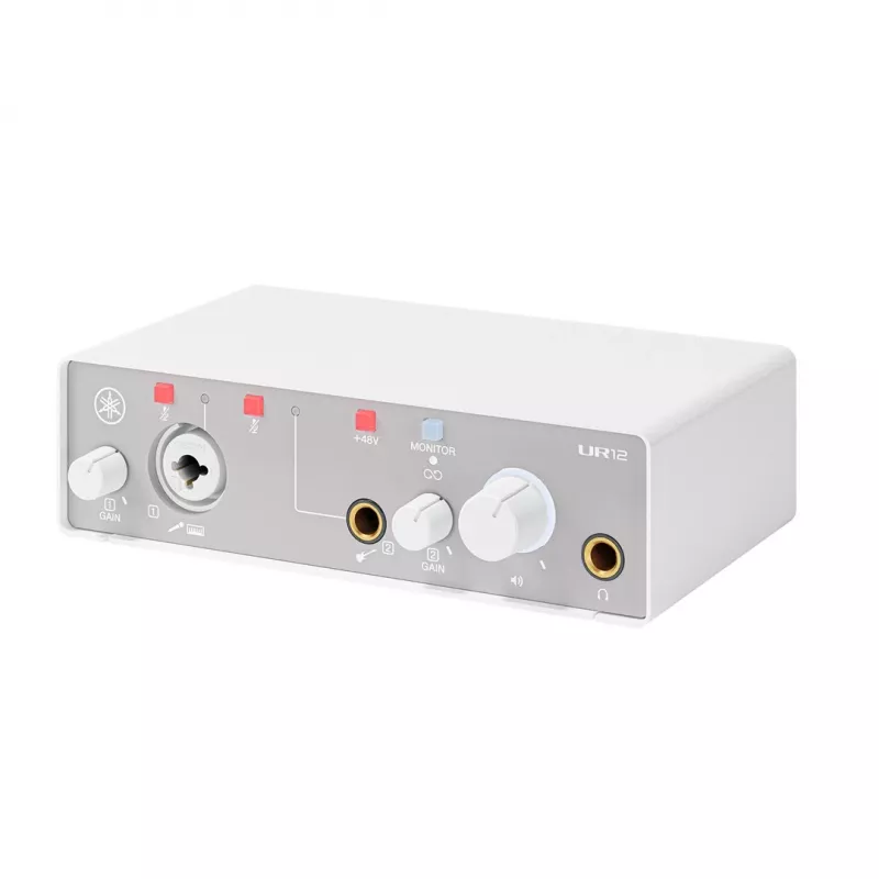 Interfaccia audio YAMAHA UR12MK3 bianco - compatta 2-in/2-out USB…