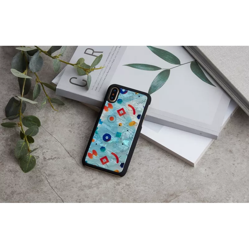 iKins Poppin Rock custodia per iPhone XS/X, nera