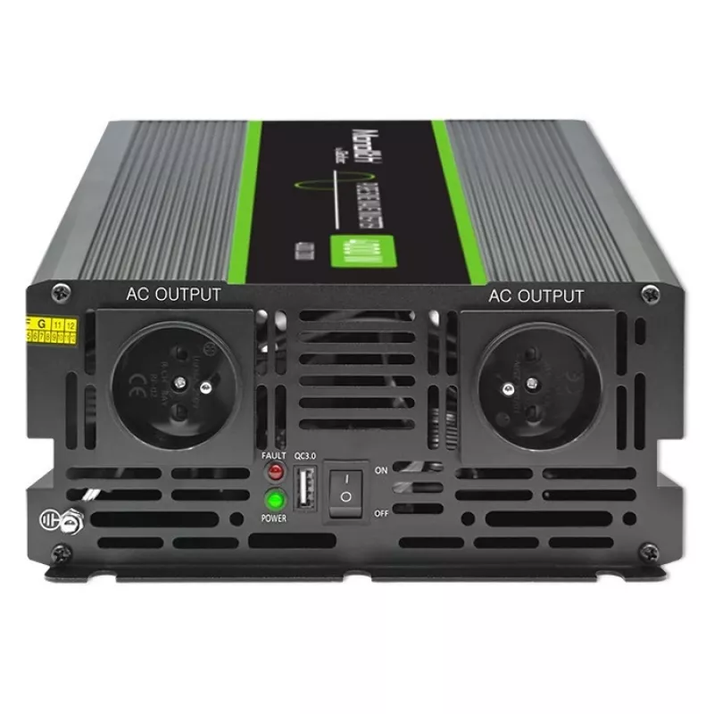 Qoltec Monolith Alimentatore auto 4000 W Nero