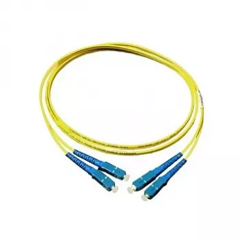 GoodConnections Cavo patch fibra ottica duplex OS2 (singlemode, 9/125) SC/SC, LSZH, polarità reversibile, 5 m,