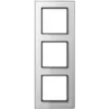 Placca in vetro per interruttore a parete JUNG AC 583 GL WW bianco, vetro, 84×226 mm