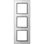 Placca in vetro per interruttore a parete JUNG AC 583 GL WW bianco, vetro, 84×226 mm
