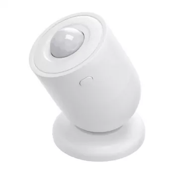 Rilevatore di movimento Sonoff SNZB-03P a parete, angolo di rilevamento 110°, portata 6 m, batteria CR2477, custodia in plastica