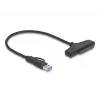 Convertitore DeLOCK USB a SATA 6 Gb/s USB Type-C Type-A 0,3m
