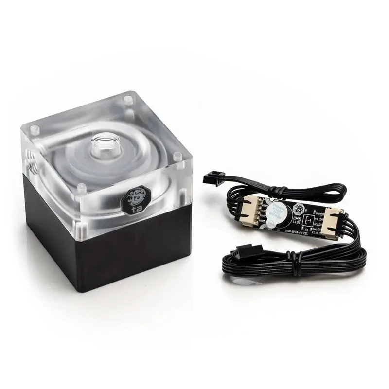 Pompa BitsPower P5D PWM Pump V1 ARGB trasparente BPTA-P5DP-AC