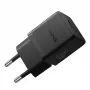 Baseus Palm caricabatterie USB e USB-C 20W, EU, nero