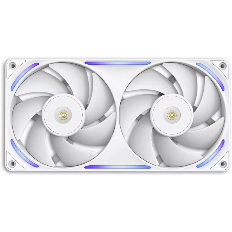Ventola per case PC NZXT F240X 120 mm bianco, 1 pz., 240 × 120 × 30 mm