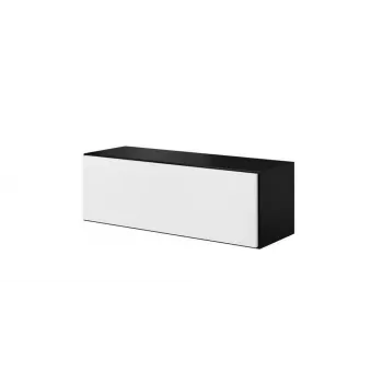 Armadietto contenitore chiuso Cama ROCO RO1 112/37/39 nero/nero/bianco