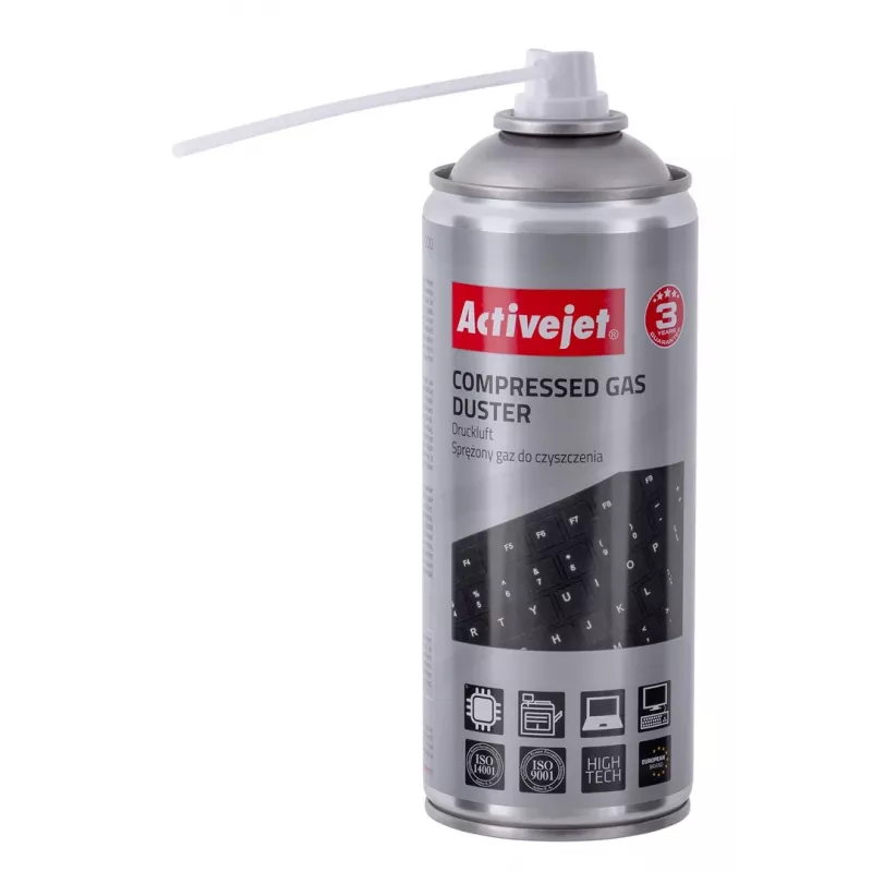 Spray aria compressa ActiveJet AOC-200 – spray detergente per dispositivi, 400 ml, per metallo/plastica, elettronica
