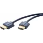 Cavo HDMI ClickTronic 70701 0,5 m HDMI tipo A (standard) blu (70701)