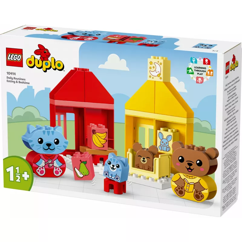LEGO DUPLO Le mie prime routine quotidiane: mangiare e dormire 10414