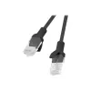 Cavo di rete LANBERG PCU5-10CC-0025-BK RJ-45 Cat5e U/UTP 0,25 m nero
