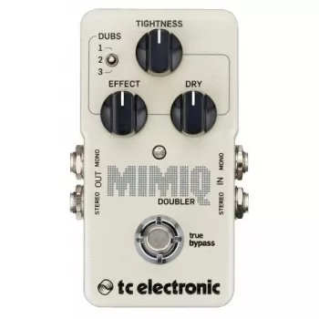 Pedale effetto per chitarra TC Electronic Mimiq Doubler — compatto true-bypass doubler
