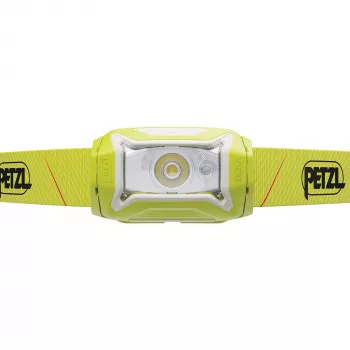 Torcia frontale Petzl TIKKA 350 lm gialla — 350 lumen, torcia frontale LED compatta