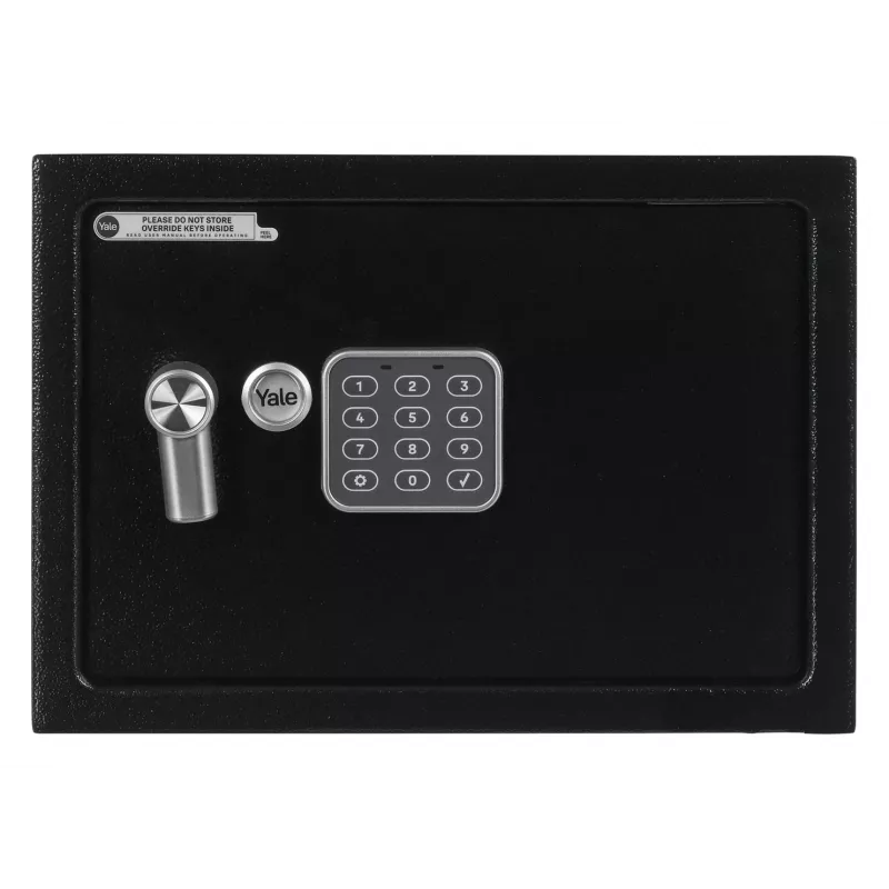 Cassaforte a sé stante Yale YSV/250/DB2 16,3 l acciaio nero
