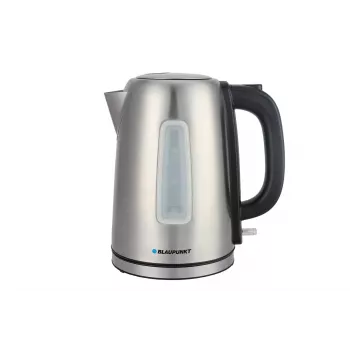 Bollitore elettrico BLAUPUNKT EKS412 – 1,7 l acciaio inox, 2200 W, indicatore del livello dell'acqua, base girevole a 360°