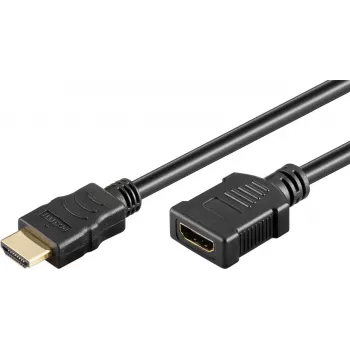 Goobay 76270 cavo HDMI 1,5 m HDMI Type-A connettore maschio su femmina 48 Gbit/s
