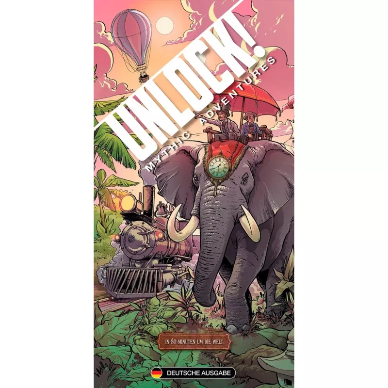 Unlock In 80 Minuten um the world, gioco di carte