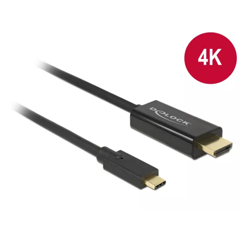 Adattatore cavo video DeLOCK 85259 USB Type-C a HDMI 2 m nero