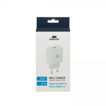 Caricabatterie da parete WALL/WHITE PS4101 W00 Rivacase