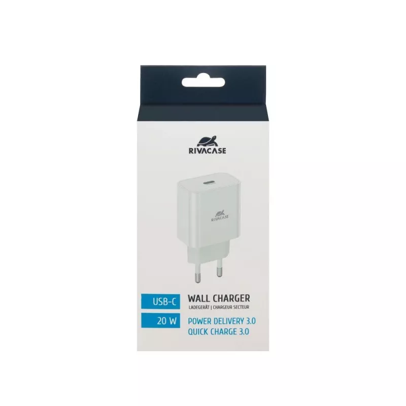 Caricabatterie da parete WALL/WHITE PS4101 W00 Rivacase