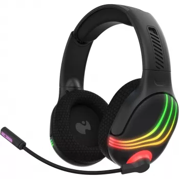 PDP 049-032-BK cuffie/headset wireless con archetto gaming Bluetooth nero