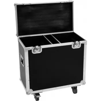 Roadinger Flightcase TMH-S200 2x — custodia protettiva per apparecchiature audio