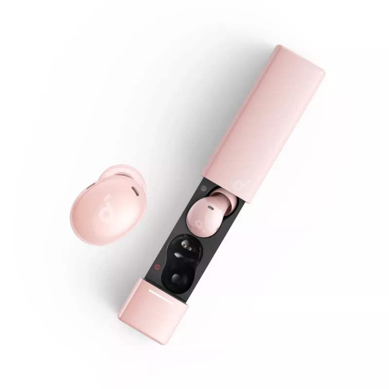 Headset in-ear wireless Anker A30i — Bluetooth, intrauricolare, rosa, per chiamate, musica e sport