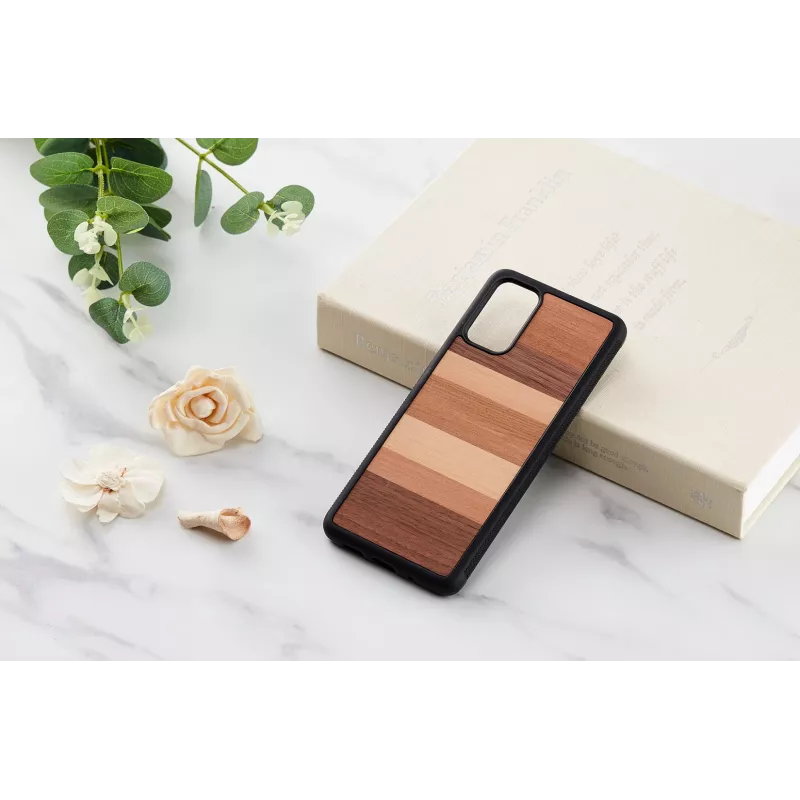 Custodia protettiva di man and wood per Samsung Galaxy S20+ – nero