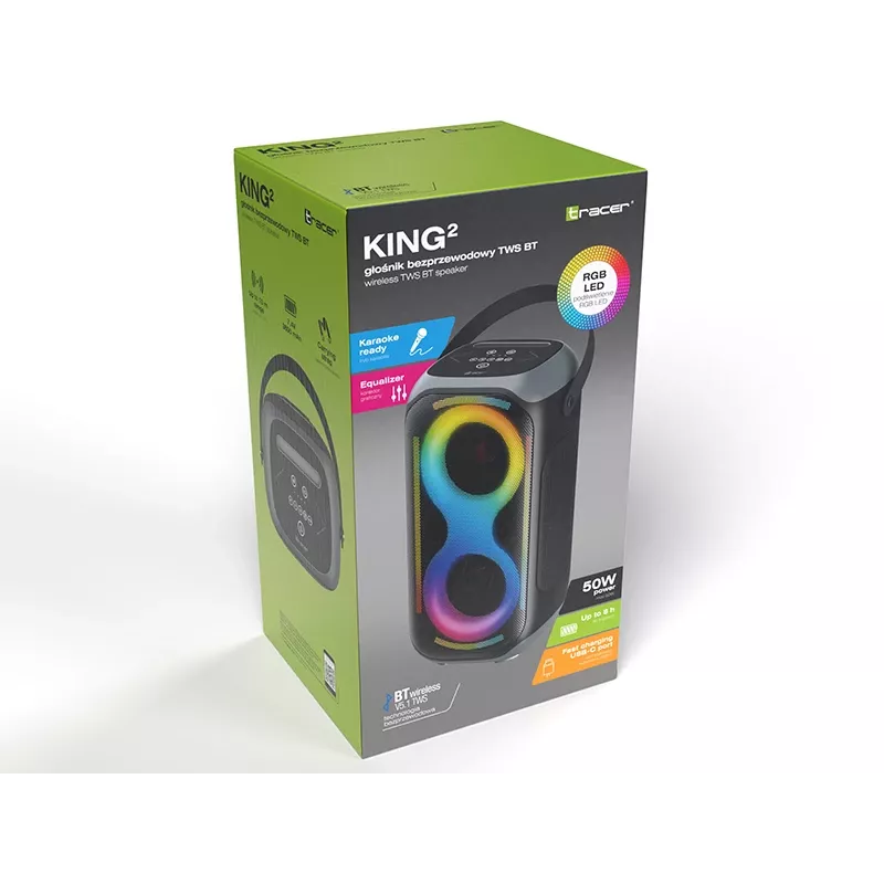 TRACER altoparlante Poweraudio King 2 BT TWS