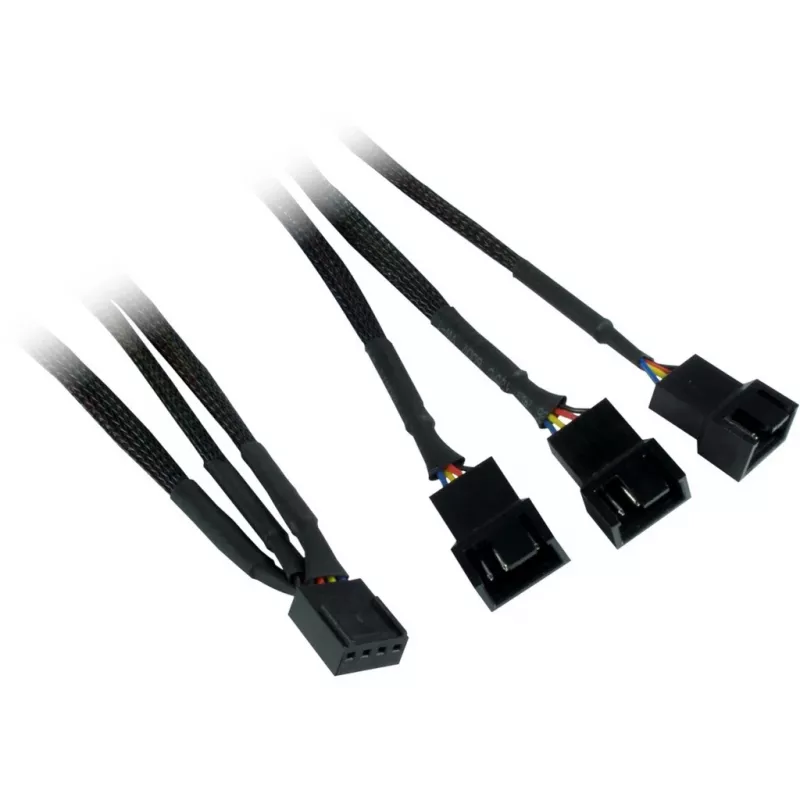 Inter-Tech Argus RS-06 set di ventole RGB, 3x 120 mm (120x120x25), RF, nero/bianco