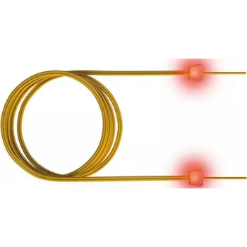 Sacon EasyLan FO cavo patch Premium, duplex - cavo patch - LC singlemode (M) a LC singlemode (M) - 10 m - fibra ottica - duplex - 9/125 micrometri - OS2 - giallo, RAL 1021 (LP