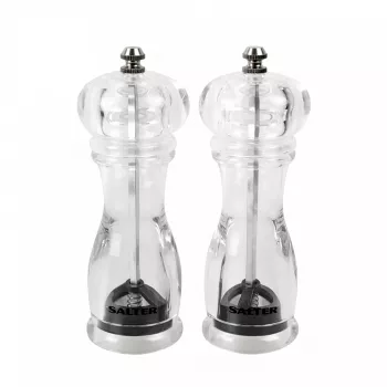 Set macina sale e pepe Salter 7606 CLXR trasparente