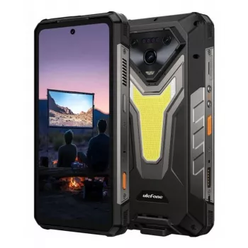 Smartphone UleFone Armor 34 Pro 5G Plus — 6,95 pollici 1080x2460, MediaTek Dimensity 7300, 16 GB RAM, 512 GB, tripla fotocamera 50 MP, 25500 mAh, Dual-SIM, Android 15, IP68/69K