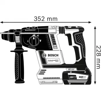 BOSCH. martello SDS+ GBH 18V-26 Solo 2,6J